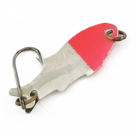 Vintage Shoff's Triple Teazer, 1/32oz  Red / Nickel fishing spoon #24218