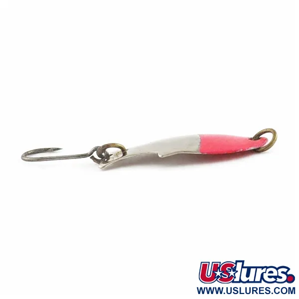 Vintage   Shoff's Triple Teazer, 1/32oz  Red / Nickel fishing spoon #24218