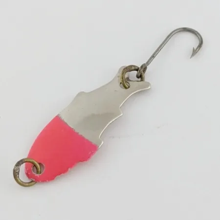 Vintage Shoff's Triple Teazer, 1/32oz  Red / Nickel fishing spoon #24218