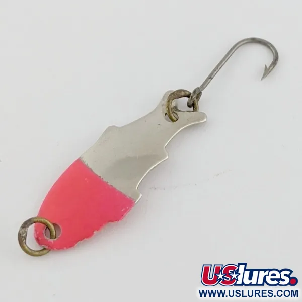 Vintage   Shoff's Triple Teazer, 1/32oz  Red / Nickel fishing spoon #24218