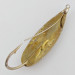 Vintage   Johnson Silver Minnow Weedless, 2/5oz silver/brass fishing spoon #24219