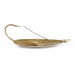 Vintage   Johnson Silver Minnow Weedless, 2/5oz silver/brass fishing spoon #24219