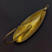 Vintage   Johnson Silver Minnow Weedless, 2/5oz silver/brass fishing spoon #24219