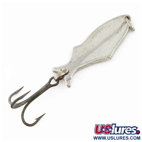 Vintage   Pflueger Last Word, 1/2oz nickel fishing spoon #24224