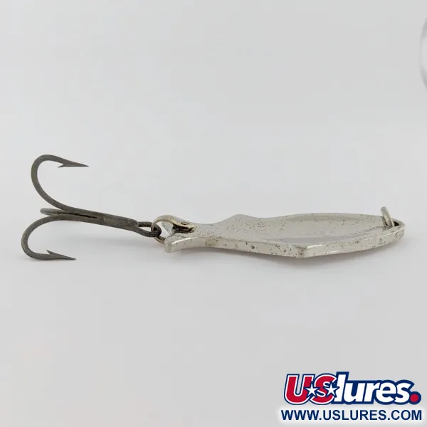Vintage Pflueger Last Word, 1/2oz nickel fishing spoon #24224