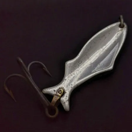 Vintage Pflueger Last Word, 1/2oz nickel fishing spoon #24224
