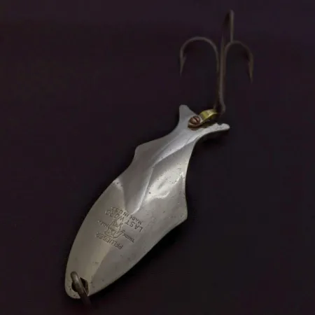 Vintage Pflueger Last Word, 1/2oz nickel fishing spoon #24224