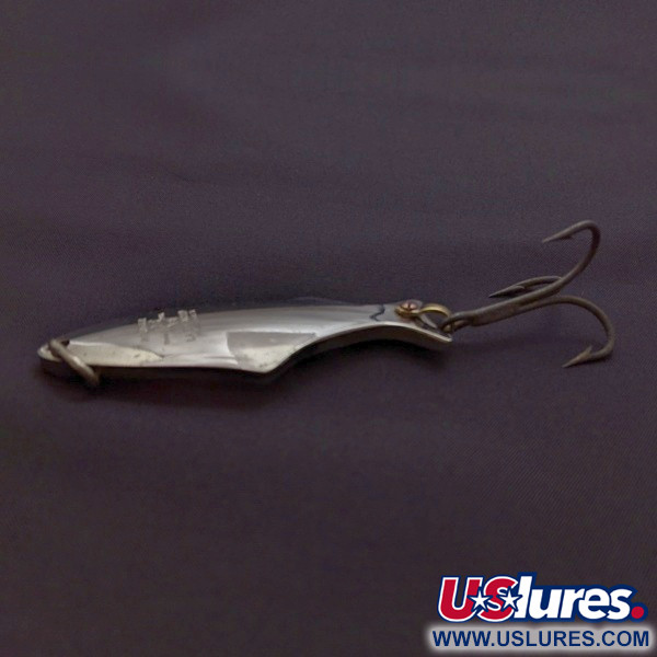 Vintage   Pflueger Last Word, 1/2oz nickel fishing spoon #24224