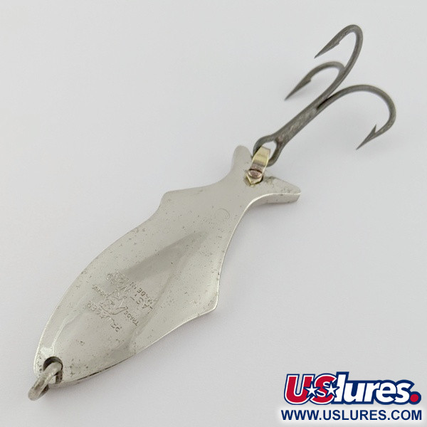 Vintage   Pflueger Last Word, 1/2oz nickel fishing spoon #24224