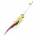 Vintage   Heddon King Stanley, 3/4oz Gold/red fishing spoon #24228