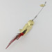 Vintage   Heddon King Stanley, 3/4oz Gold/red fishing spoon #24228