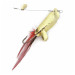 Vintage   Heddon King Stanley, 3/4oz Gold/red fishing spoon #24228