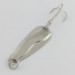 Vintage   Luhr Jensen Hot Shot W, 3/64oz nickel fishing spoon #24231