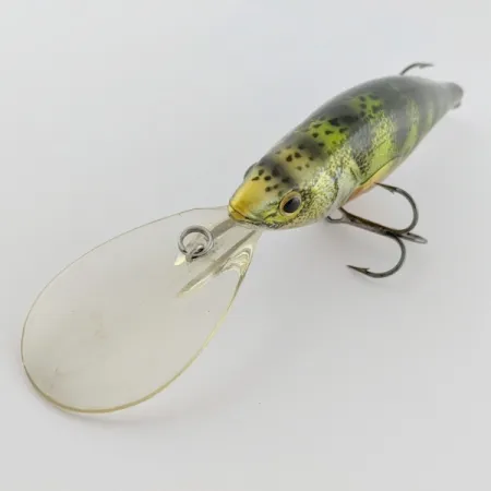 Vintage LiveTarget  LIVE TARGET Yellow Perch Deep Diving, 1 1/4oz Yellow Perch fishing lure #24232