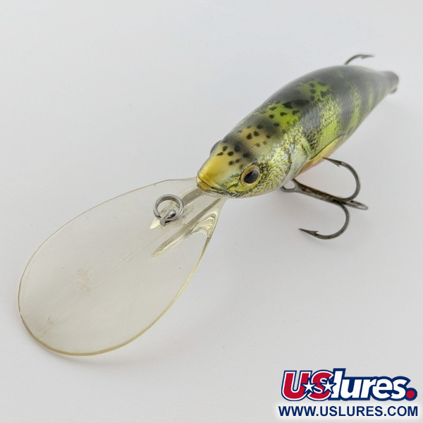 Vintage  LiveTarget  LIVE TARGET Yellow Perch Deep Diving, 1 1/4oz Yellow Perch fishing lure #24232