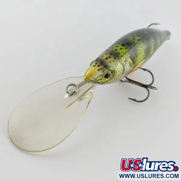 Vintage LiveTarget  LIVE TARGET Yellow Perch Deep Diving, 1 1/4oz Yellow Perch fishing lure #24232