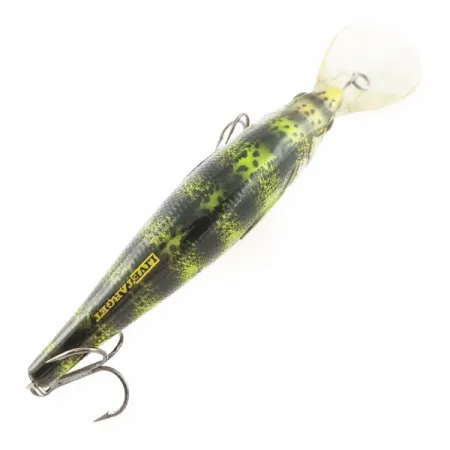 Vintage LiveTarget  LIVE TARGET Yellow Perch Deep Diving, 1 1/4oz Yellow Perch fishing lure #24232