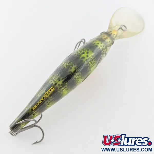Vintage LiveTarget  LIVE TARGET Yellow Perch Deep Diving, 1 1/4oz Yellow Perch fishing lure #24232
