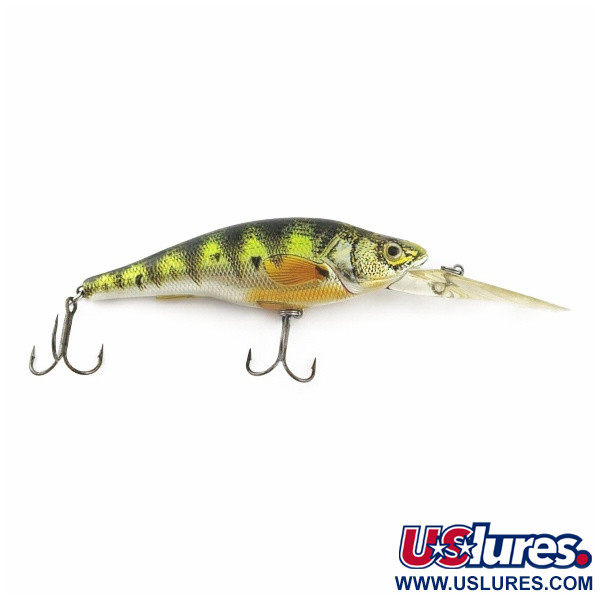 Vintage  LiveTarget  LIVE TARGET Yellow Perch Deep Diving, 1 1/4oz Yellow Perch fishing lure #24232
