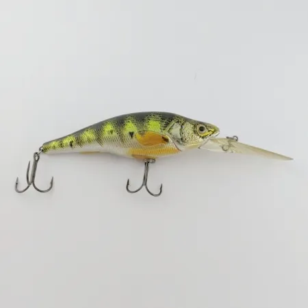 Vintage LiveTarget  LIVE TARGET Yellow Perch Deep Diving, 1 1/4oz Yellow Perch fishing lure #24232