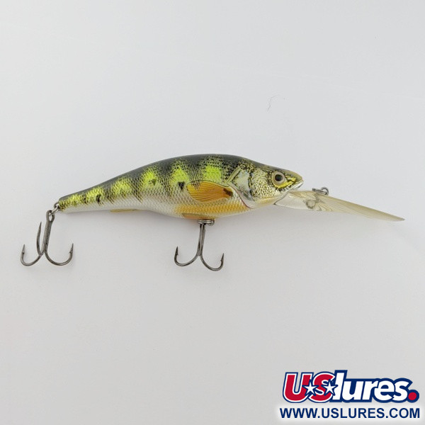 Vintage  LiveTarget  LIVE TARGET Yellow Perch Deep Diving, 1 1/4oz Yellow Perch fishing lure #24232