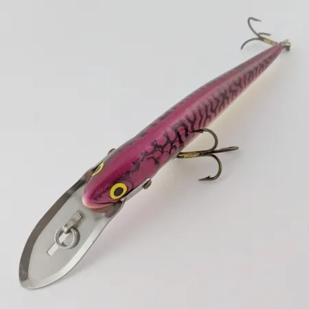Vintage Salmo Whitefish 13 metal lip, 1oz Red Mackerel  fishing lure #24234