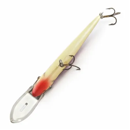 Vintage Salmo Whitefish 13 metal lip, 1oz Red Mackerel  fishing lure #24234