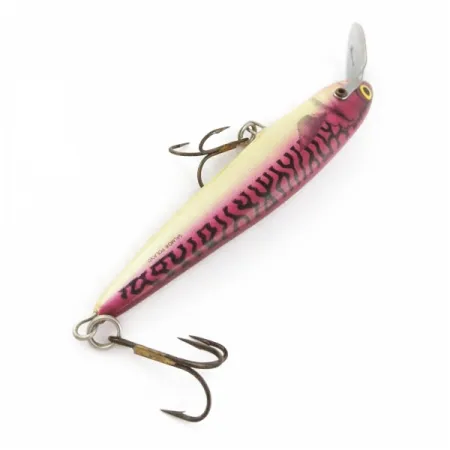 Vintage Salmo Whitefish 13 metal lip, 1oz Red Mackerel  fishing lure #24234