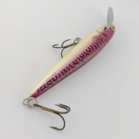 Vintage Salmo Whitefish 13 metal lip, 1oz Red Mackerel  fishing lure #24234