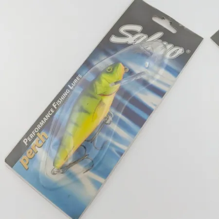 Salmo Perch 12 Floating, 1 1/4oz Hot Perch fishing lure #24235