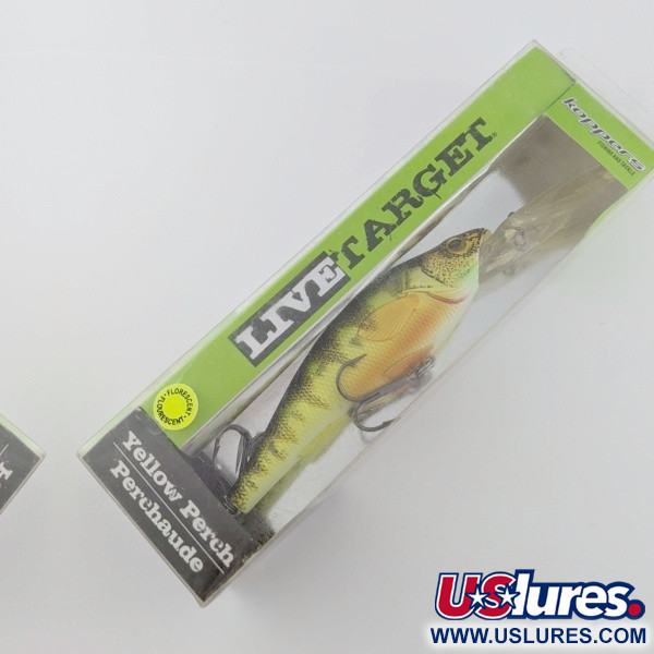 LiveTarget  LIVE TARGET Yellow Perch Deep Diving, 1 1/4oz Yellow Perch fishing lure #24236