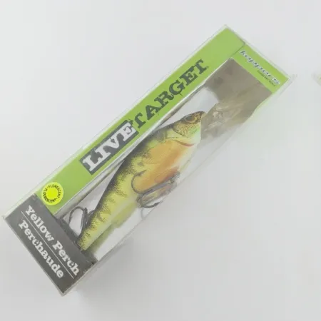 LiveTarget  LIVE TARGET Yellow Perch Deep Diving, 1 1/4oz Yellow Perch fishing lure #24236