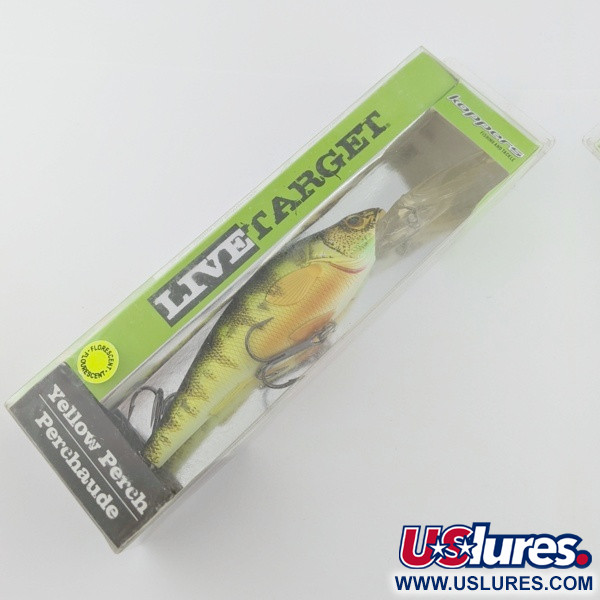 LiveTarget  LIVE TARGET Yellow Perch Deep Diving, 1 1/4oz Yellow Perch fishing lure #24236