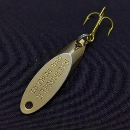 Vintage Acme Kastmaster, 1/8oz gold fishing spoon #24238