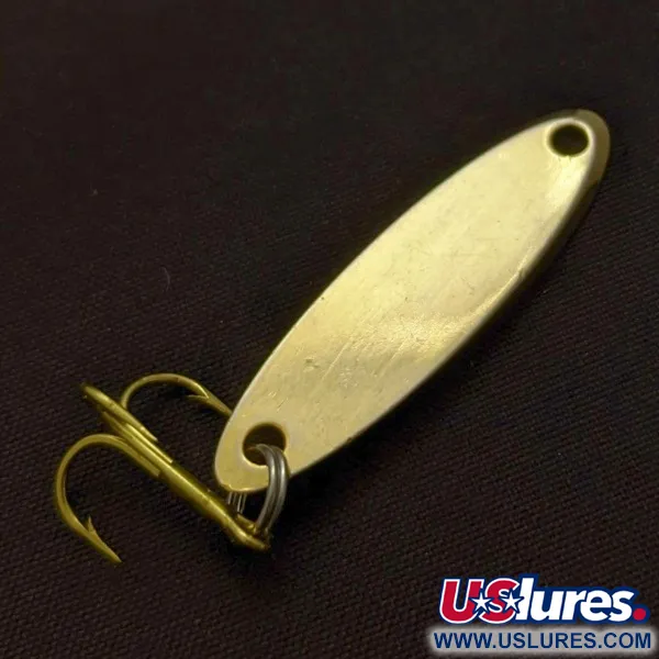 Vintage Acme Kastmaster, 1/8oz gold fishing spoon #24238