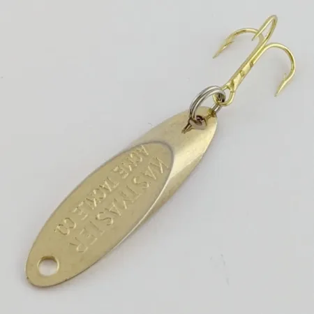 Vintage Acme Kastmaster, 1/8oz gold fishing spoon #24238