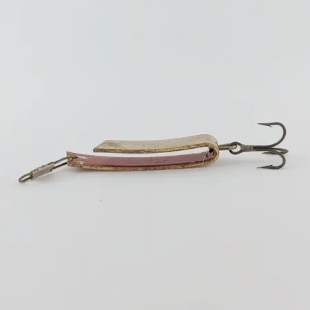 Vintage South Bend  Super-Duper 503, 3/16oz Gold/red fishing spoon #24239
