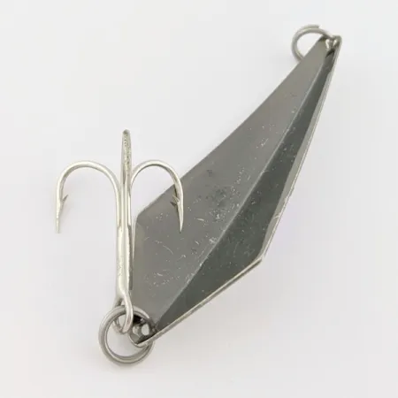 Vintage Rebel Arrowhead, 3/5oz black/purple fishing spoon #24240