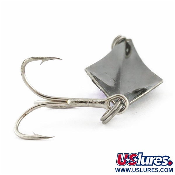 Vintage   Rebel Arrowhead, 3/5oz black/purple fishing spoon #24240