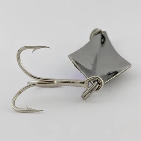 Vintage Rebel Arrowhead, 3/5oz black/purple fishing spoon #24240