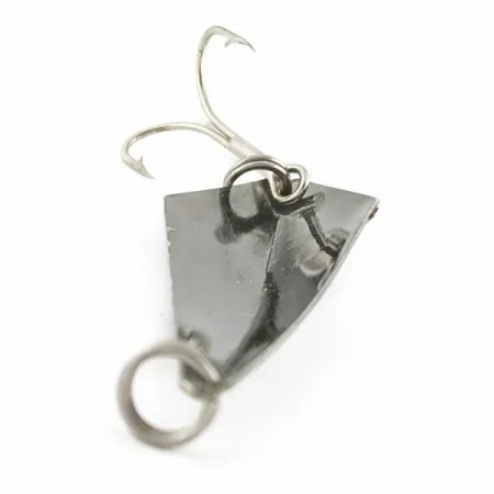 Vintage Rebel Arrowhead, 3/5oz black/purple fishing spoon #24240