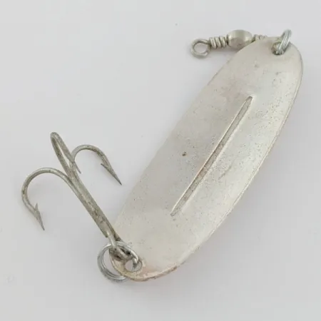 Vintage Williams Wabler W40, 1/4oz silver fishing spoon #24241
