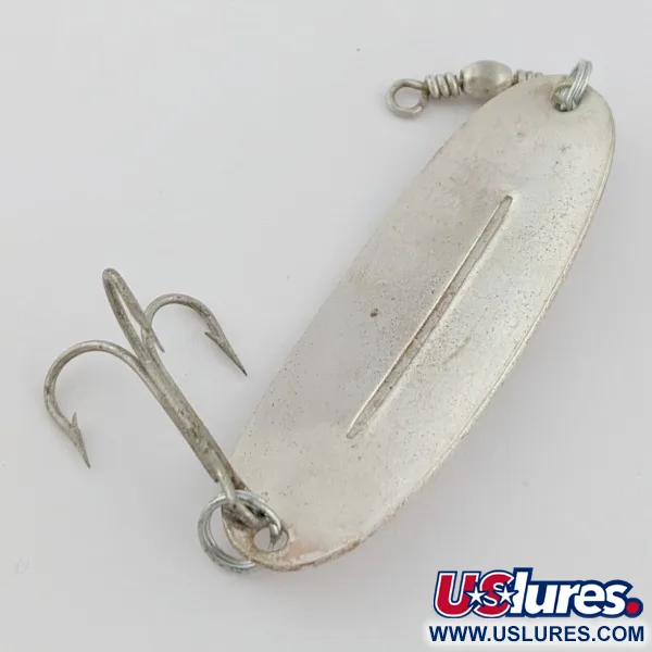 Vintage Williams Wabler W40, 1/4oz silver fishing spoon #24241