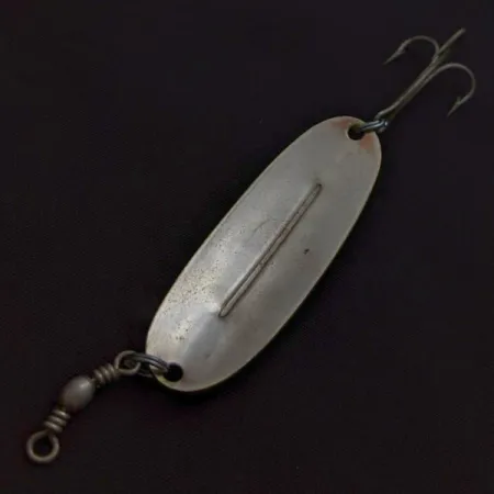 Vintage Williams Wabler W40, 1/4oz silver fishing spoon #24241