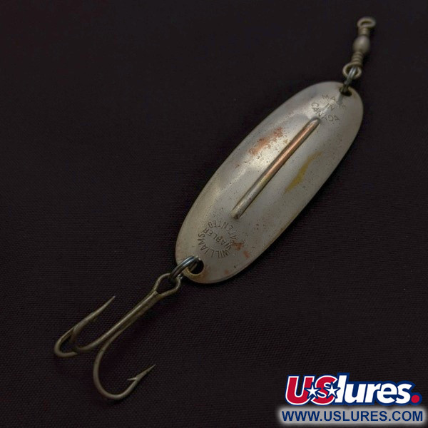 Vintage   Williams Wabler W40, 1/4oz silver fishing spoon #24241