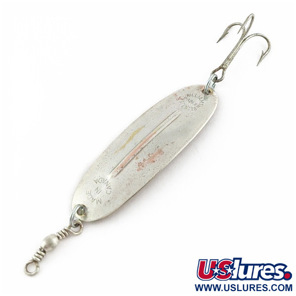 Vintage   Williams Wabler W40, 1/4oz silver fishing spoon #24241