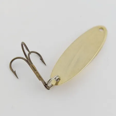 Vintage Acme Kastmaster, 1/4oz gold fishing spoon #24242