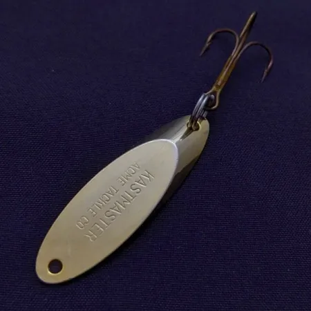 Vintage Acme Kastmaster, 1/4oz gold fishing spoon #24242