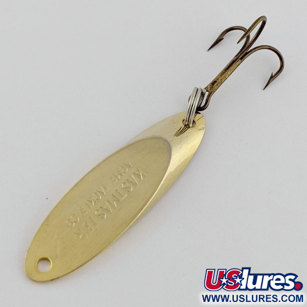 Vintage  Acme Kastmaster, 1/4oz gold fishing spoon #24242