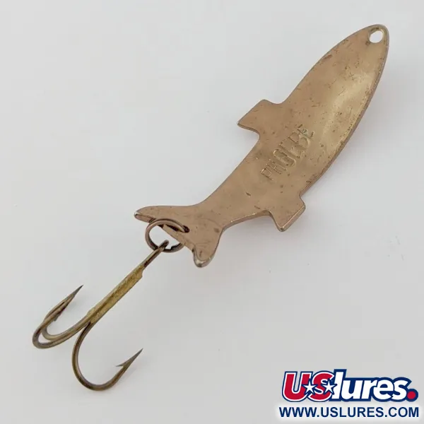 Vintage Acme Phoebe, 1/4oz copper fishing spoon #24243